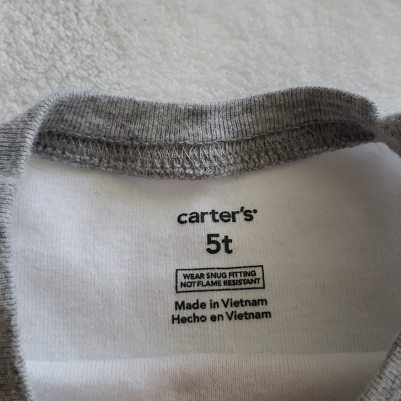 Lot of 2 - Boys Christmas/Holiday Pajamas - Picture 4 of 8